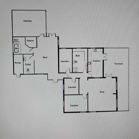 بيت للعطل Large Child-friendly North Sealand *
